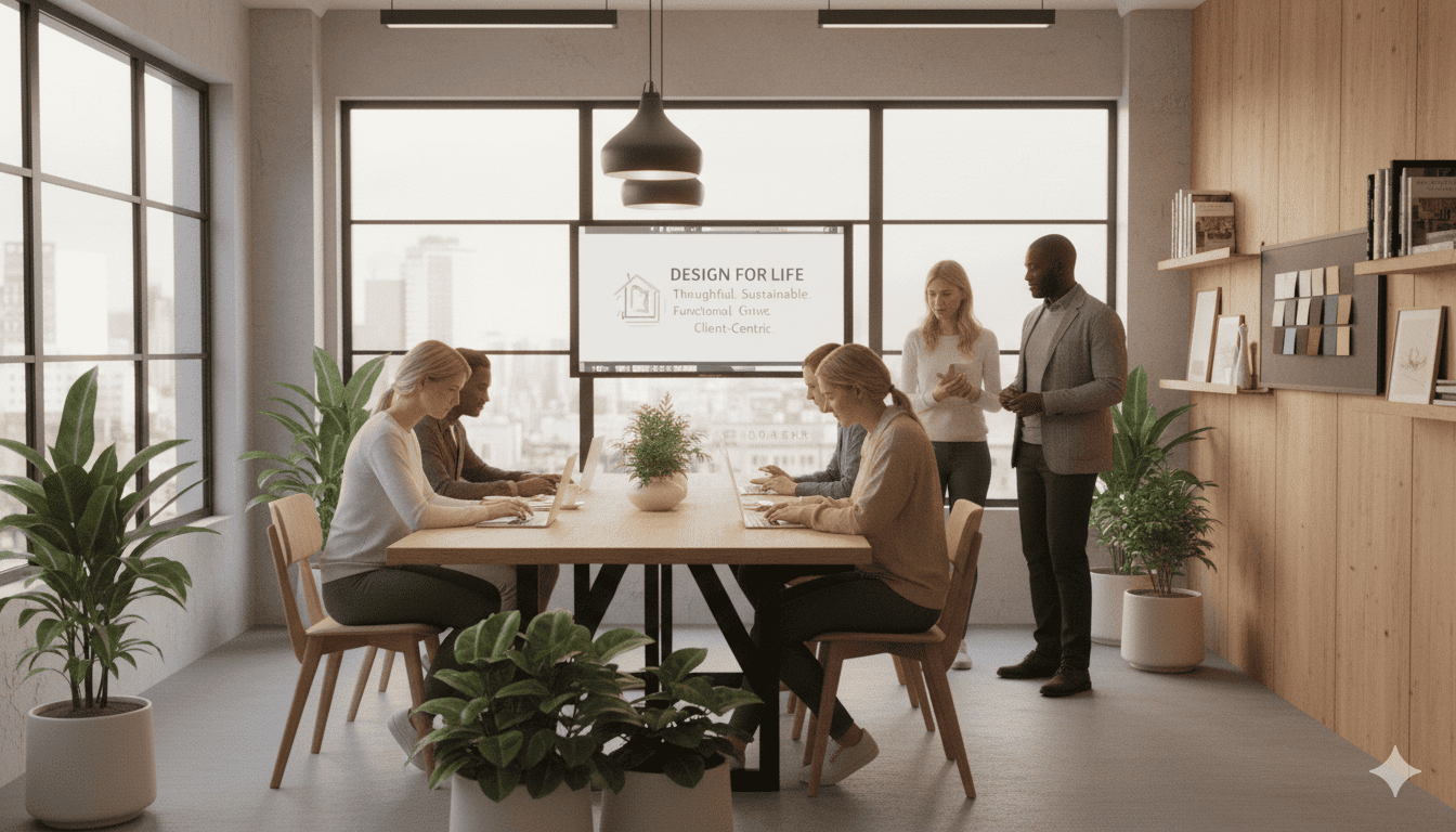 Interior design philosophy at Quozthonei